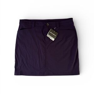 Eddie Bauer Women's Purple Skort Flexion Horizon Performance Stretch